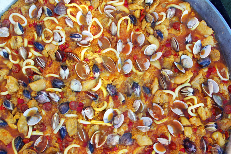 Paella Catering event pan