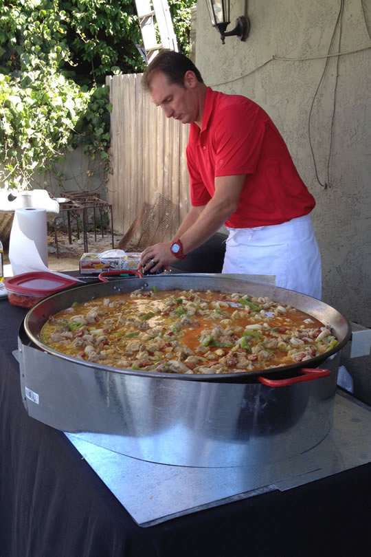 Another outdoor event for Socal Paella