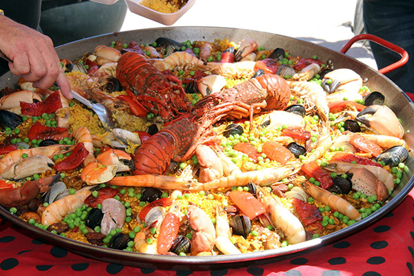 Paella cooking in San Felipe Festival